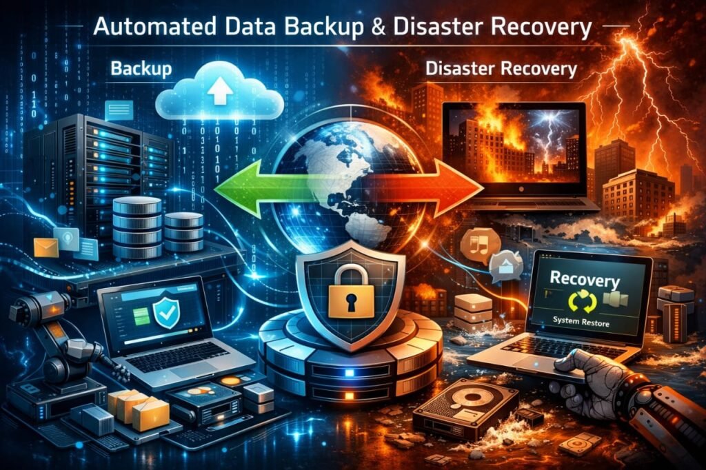 Automated Data Backup & Disaster RecoveryِA